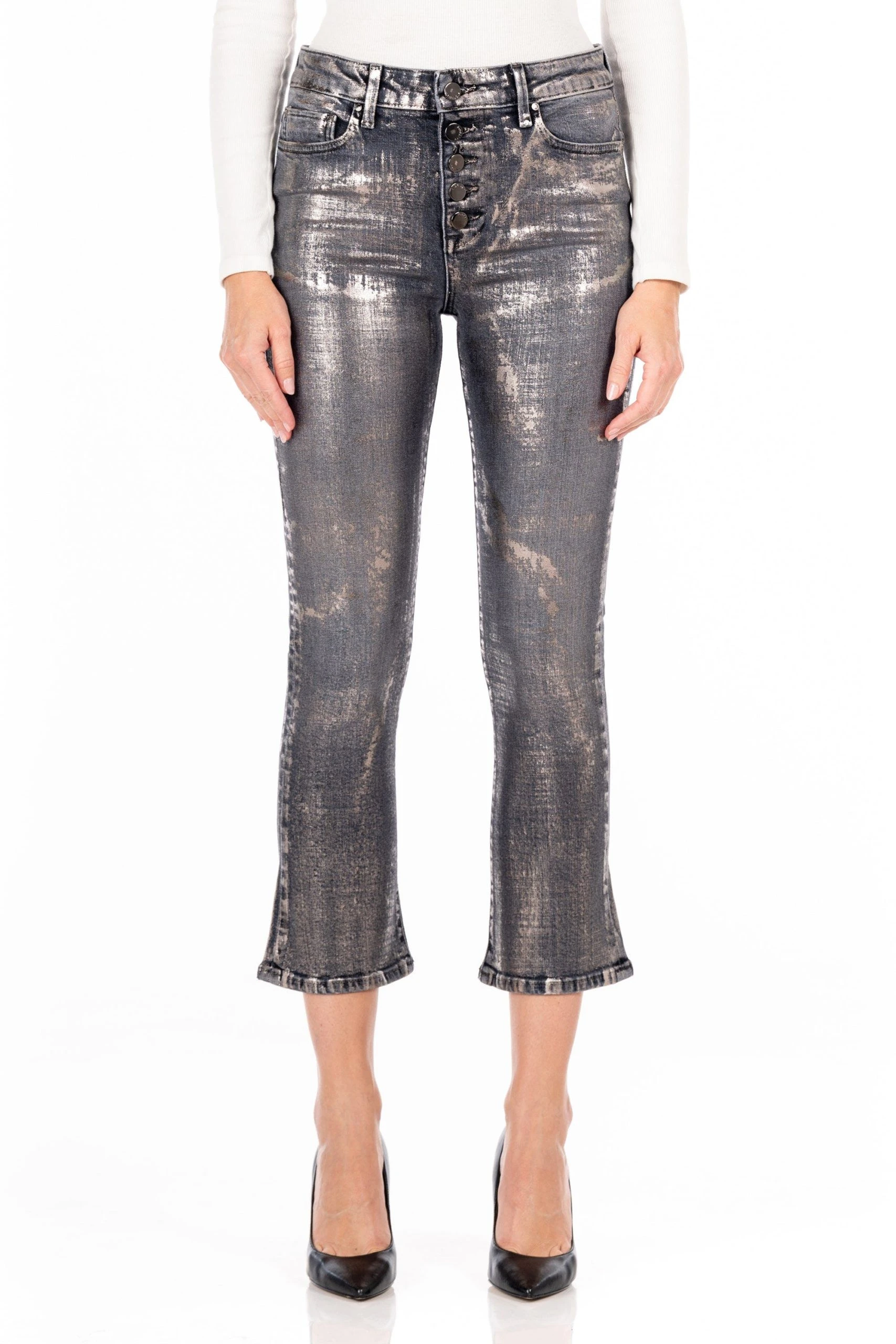 Fidelity Denim Juniper Cr Denim - Moonstone