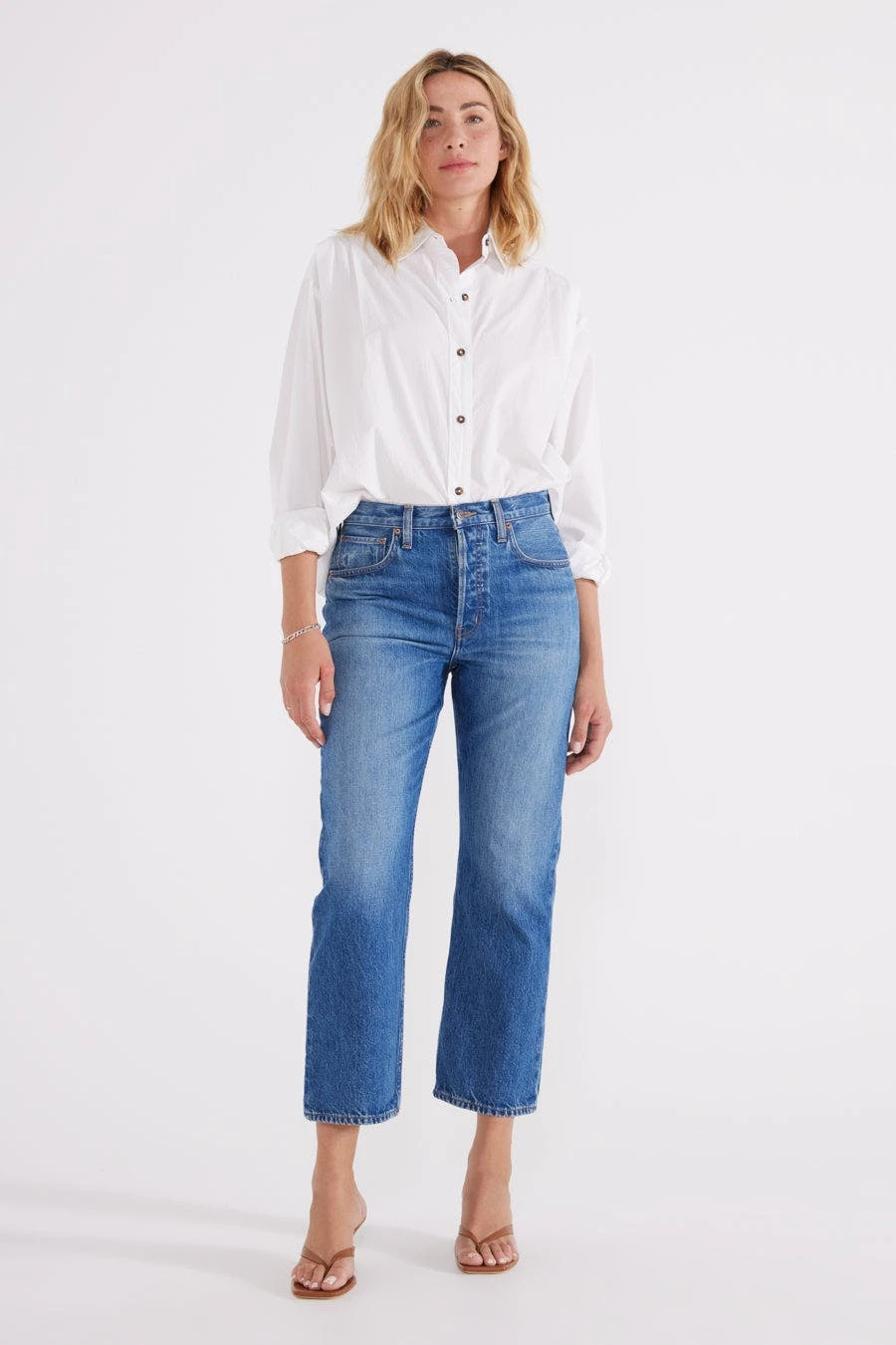 ETICA Josie Mid Rise Crop Jeans - Image 5