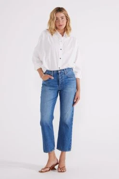 ETICA Josie Mid Rise Crop Jeans