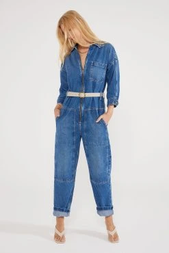 ETICA Zeta Carpenter Jumpsuit - Cimarron