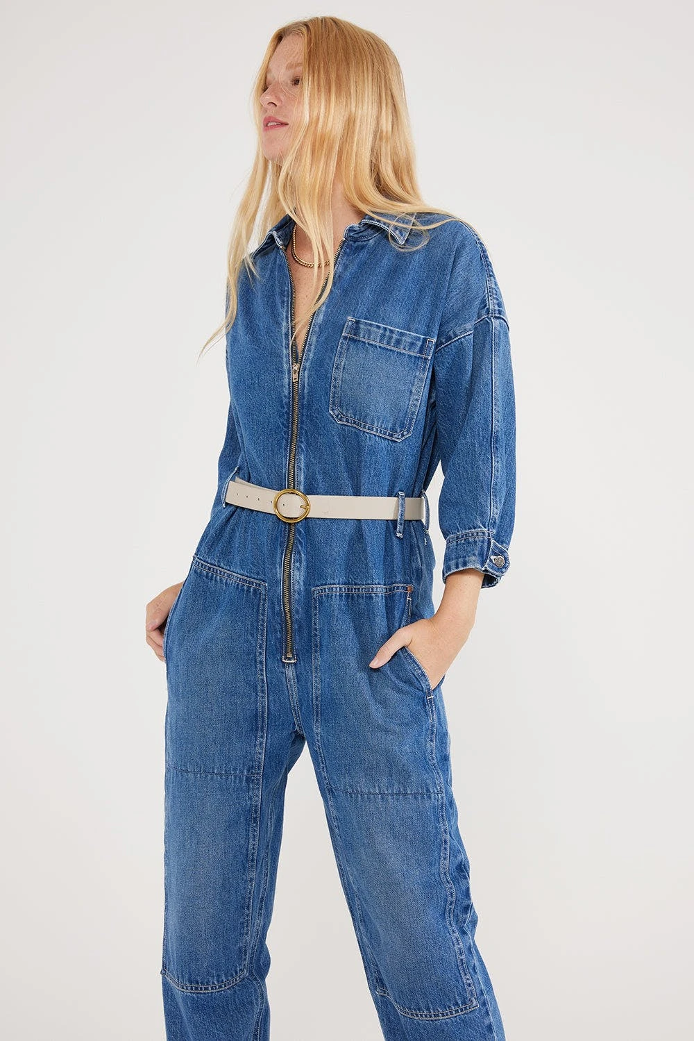 ETICA Zeta Carpenter Jumpsuit - Cimarron - Image 2