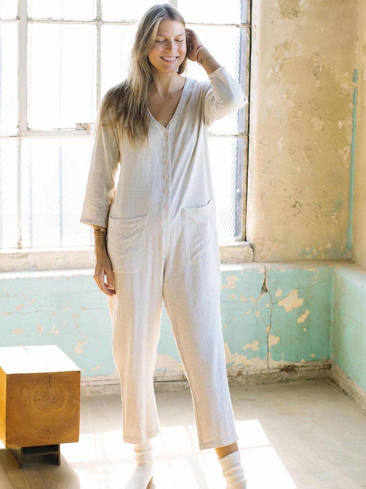 Rachel Pally Linen Troy Jumpsuit - Image 4