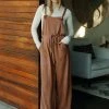 Rachel Pally Linen Tao Overalls
