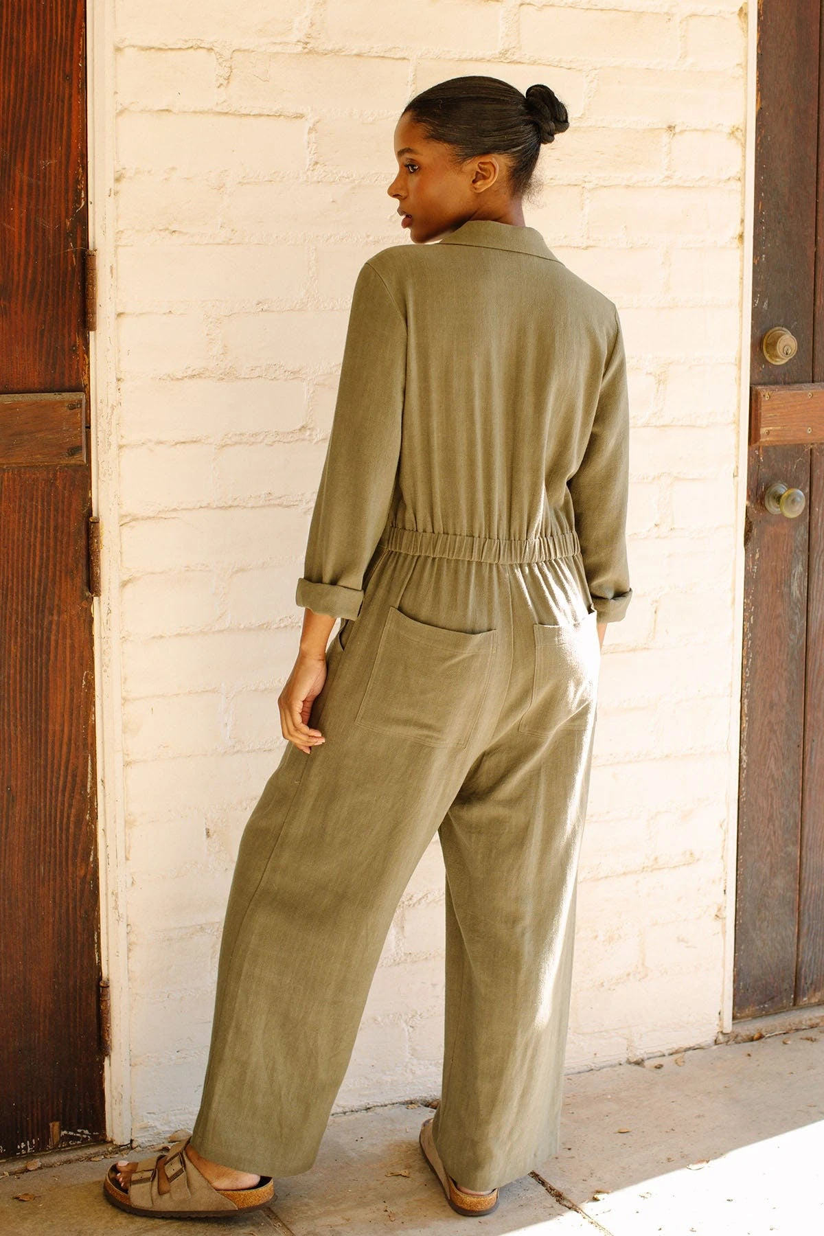 Rachel Pally Hudson Jumpsuit - Olive - Image 2