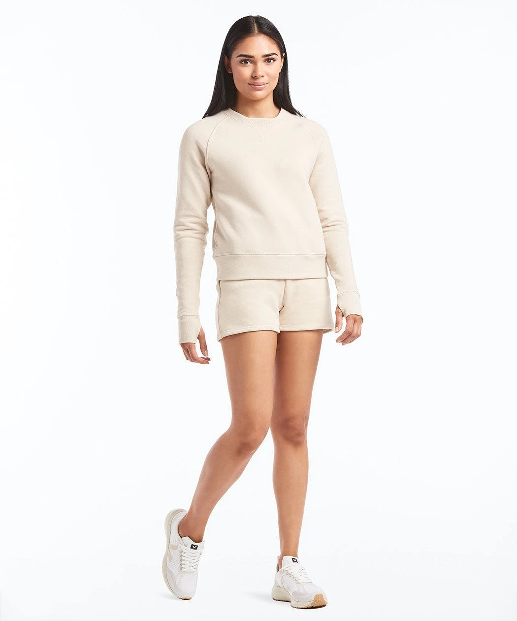 Public Rec Luxe Fleece Short | Women's Ivory - Image 2
