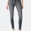 DL1961 Florence Skinny Mid Rise Instasculpt Ankle | Drizzle