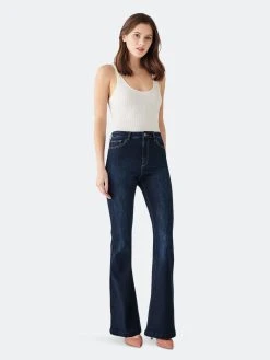 DL1961 Rachel Flare Ultra High Rise Instasculpt 35" | Foster