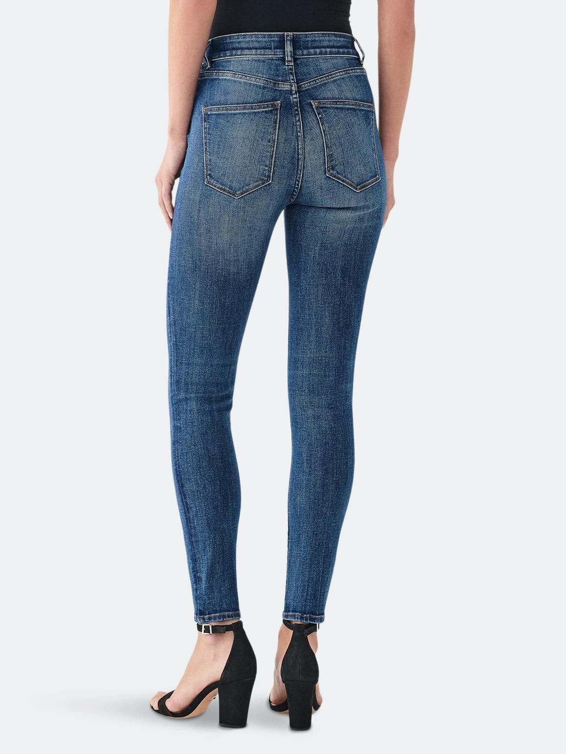 DL1961 Farrow Skinny High Rise Instasculpt Ankle | Rogers - Image 5