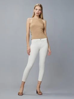 DL1961 Florence Skinny Mid Rise Instasculpt Crop