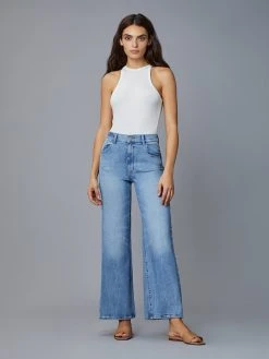 DL1961 Hepburn Wide Leg High Rise Vintage 31"