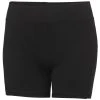 AWDis Just Cool Womens/Ladies Girlie Cool Training Shorts (Jet Black)