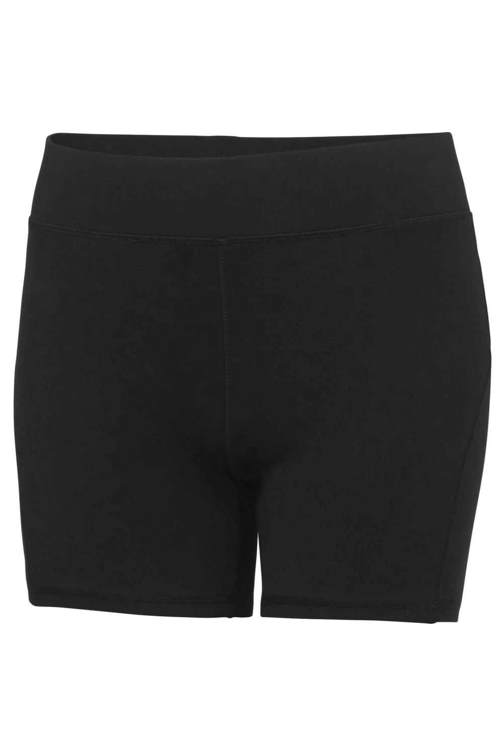 AWDis Just Cool Womens/Ladies Girlie Cool Training Shorts (Jet Black)