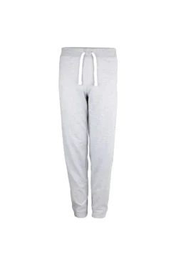 Awdis Girlie Ladies Cuffed Jogging Bottoms / Sweatpants (Heather Grey)
