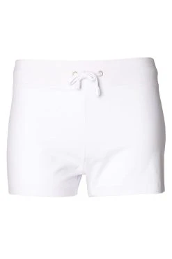 SKINNI FIT Ladies/Womens Lower-fitting Shorts (White)