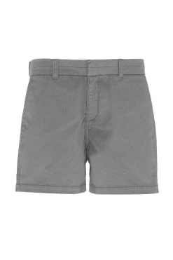 Asquith & Fox Womens/Ladies Classic Fit Shorts (Slate)