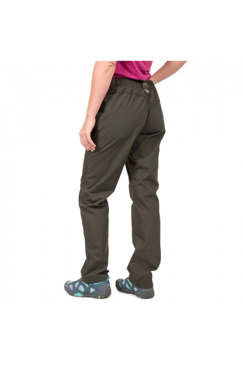 TRESPASS Womens/Ladies Rambler Water Repellent Outdoor Trousers - Ivy - Image 2