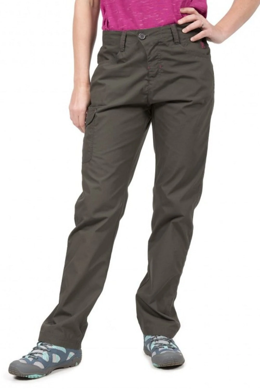 TRESPASS Womens/Ladies Rambler Water Repellent Outdoor Trousers - Ivy
