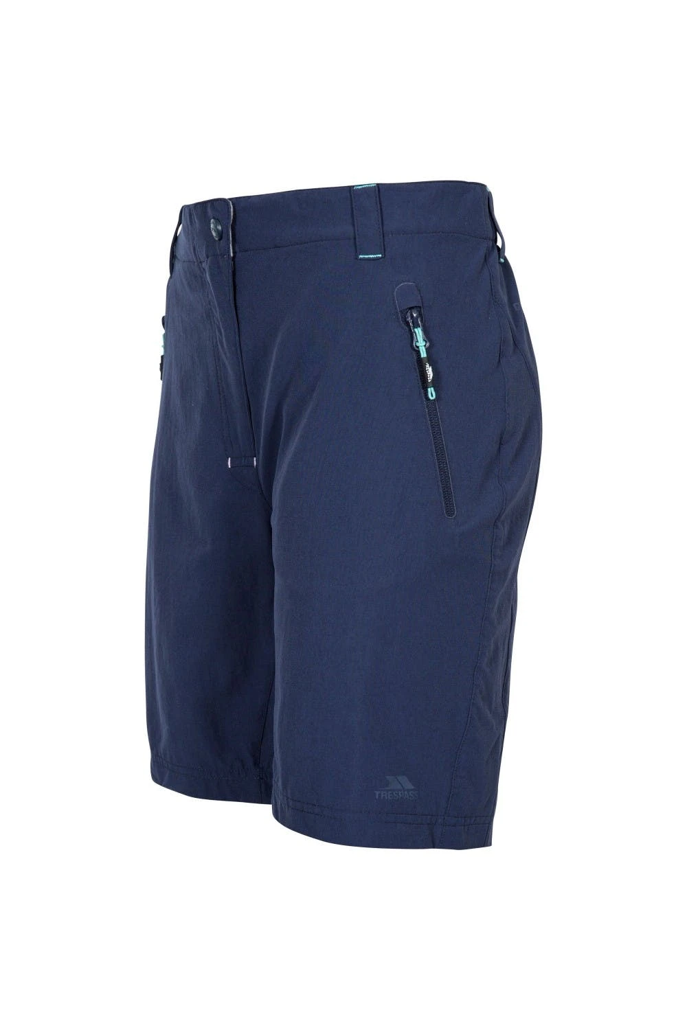 TRESPASS Womens/Ladies Brooksy Hiking Shorts - Navy - Image 2