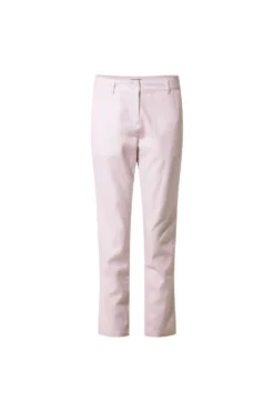 Craghoppers Womens/Ladies Rosa Pants (Seashell Pink Railroad)