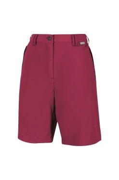 Regatta Womens/Ladies Chaska II Walking Shorts (Dark Cerise)