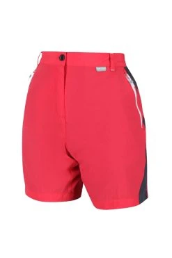 Regatta Womens/Ladies Sungari II Walking Shorts (Red Sky/Seal Gray)