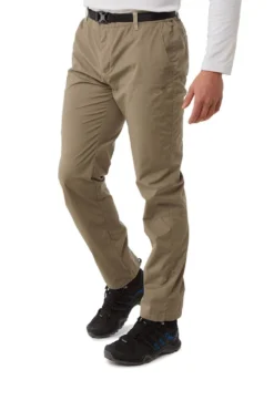 Craghoppers Mens Kiwi Boulder Slim Pants - Pebble Brown