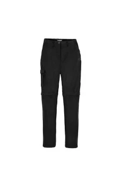 Craghoppers Womens/Ladies Expert Kiwi Convertible Pants - Black
