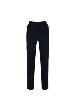 Regatta Womens/Ladies Mountain Zip-Off Pants - Navy