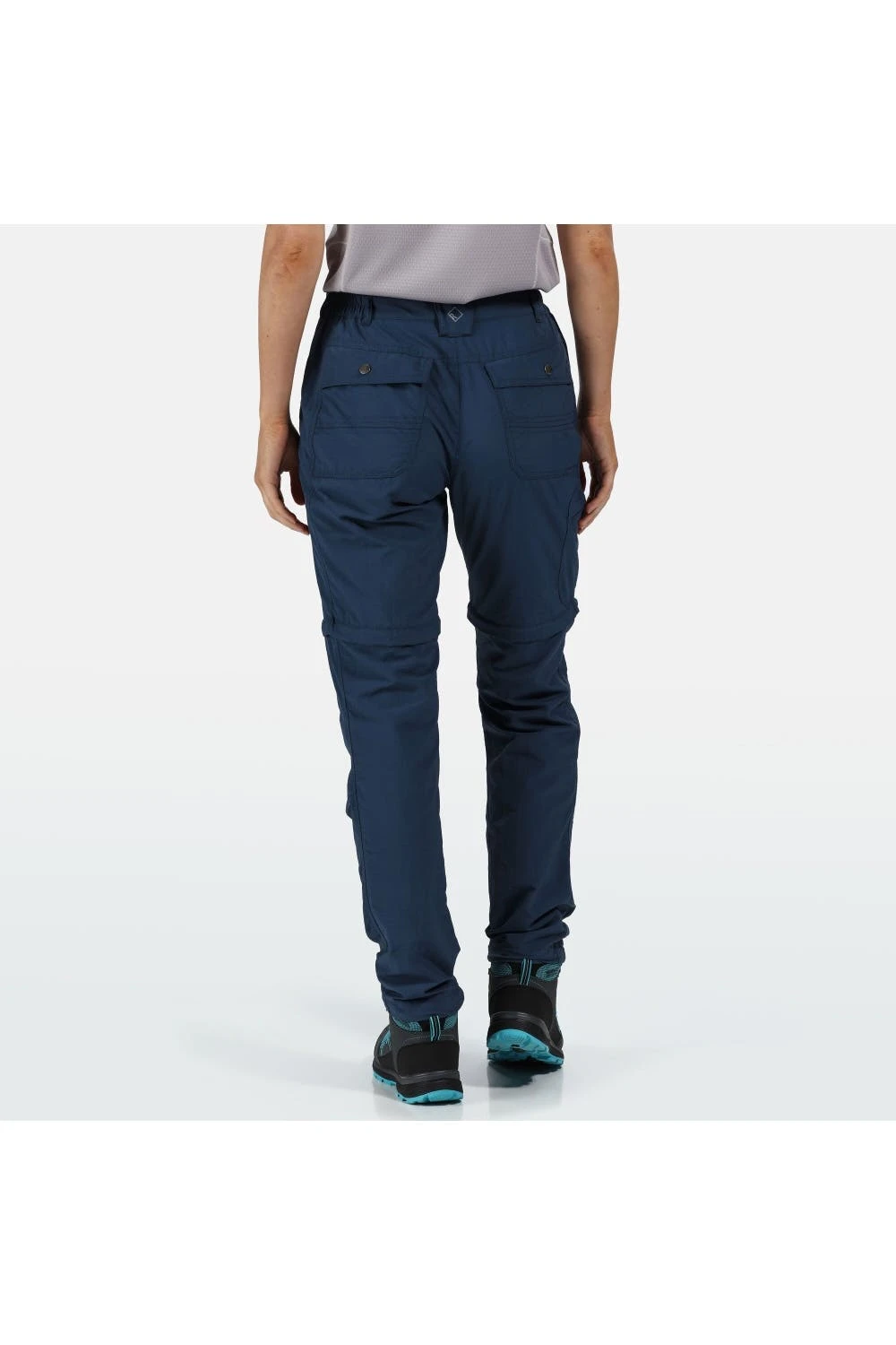 Regatta Womens/Ladies Chaska II Walking Pants - Dark Denim - Image 2