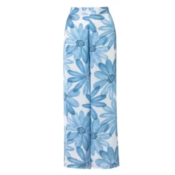 MOLA MOLA Cean Lane Blue Flower Ilana Pant