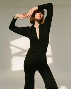 ALOHAS Timeline Jumpsuit Black