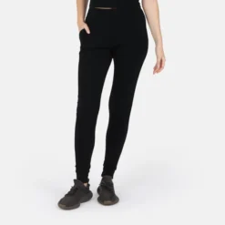 Lezat Self-Love Rib Jogger Pant Pants Black